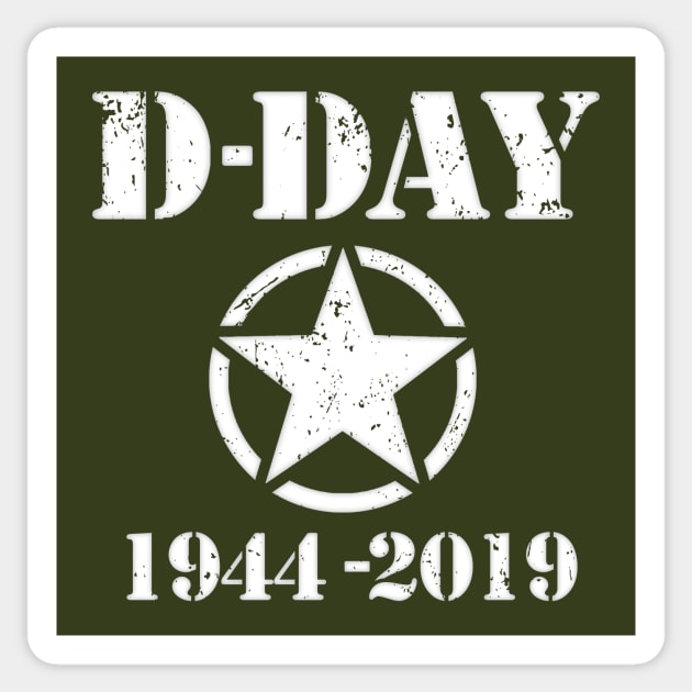 D-Day Anniversary Sticker by SeattleDesignCompany